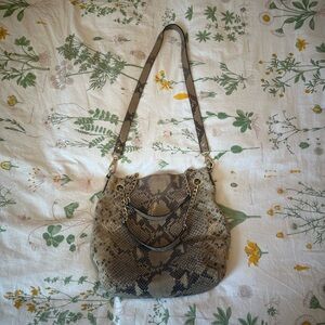 Michael Kors Snakeskin Handbag